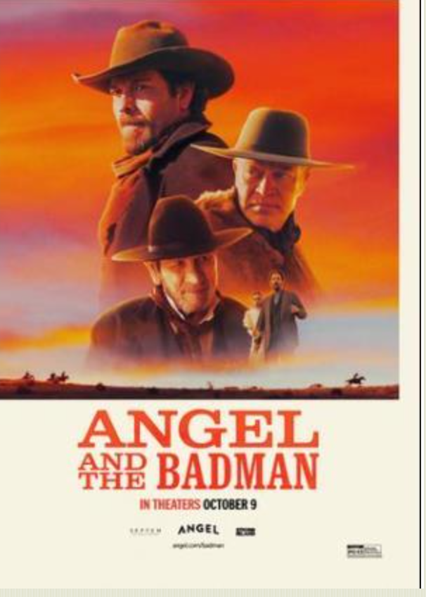 Poster artwork for Angel and the Badman