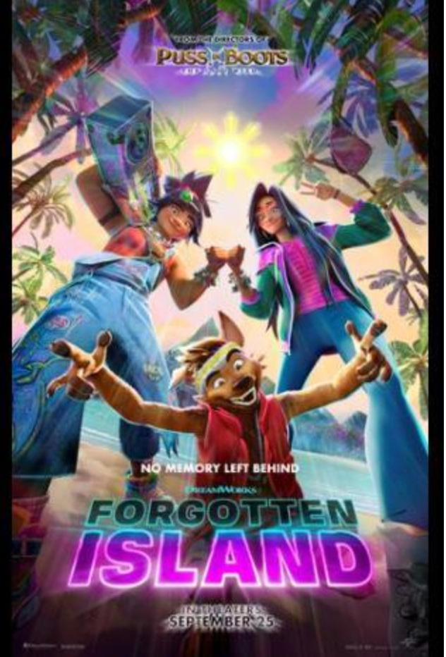 Poster artwork for Forgotten Island
