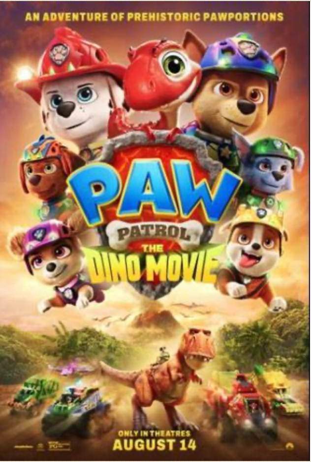 Poster artwork for PAW Patrol: The Dino Movie